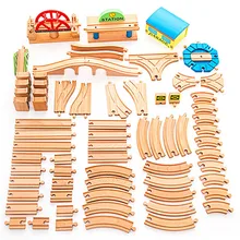 Бук Тома мост рельсы сцены трек аксессуары и Brio деревянный поезд Развивающие мальчик дети игрушка несколько дорожек