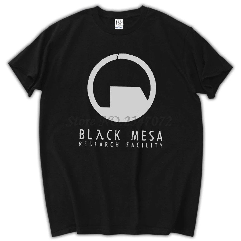 

Black Mesa Half Life T-Shirt Men Women cool Tee euro size cotton men tshirt summer top tees drop shipping