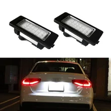 2 White Error Free 24 LED License Plate Light Lamp For PASSAT B8 Led for Audi A4 B8 Led license A5 S5 TT Q5 PASSAT R36 8T0943021 2 White Error Free 24 LED License Plate Light Lamp For PASSAT B8 Led for Audi A4 B8 Led license A5 S5 TT Q5 PASSAT R36 8T0943021