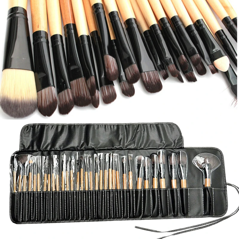 Brand 32 PCS Professional Makeup Brushes Set Foundation Multifunction