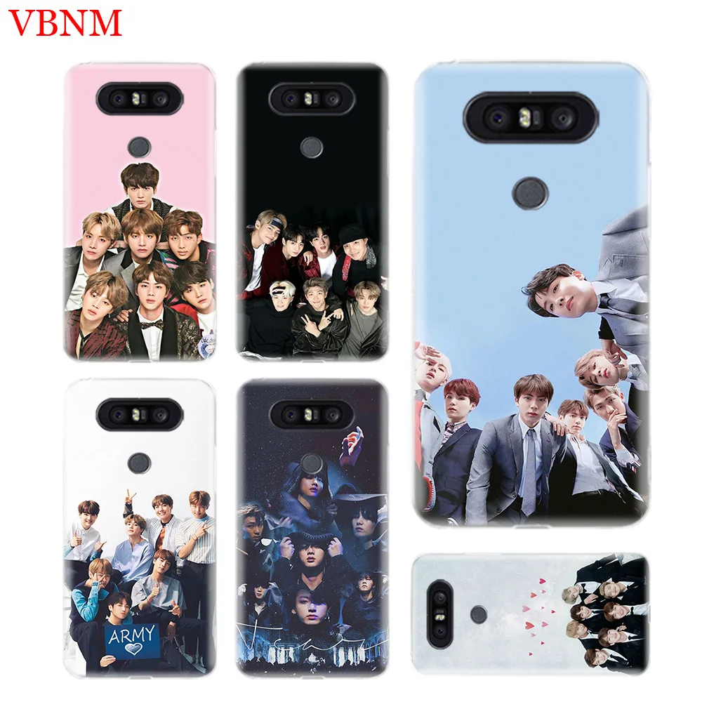 

V JIMIN JHOPE Durable Soft TPU Phone Case For LG V40 G6 G7 Q6 Q8 Q7 G5 G4 V30 V20 V10 K8 K10 2018 2017 Customized Cases Coque