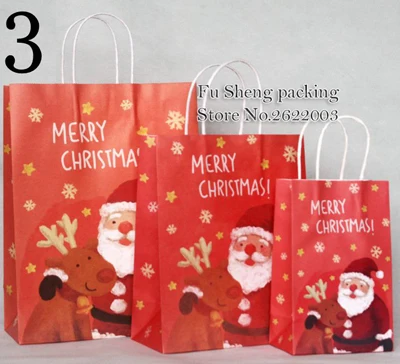 Personalised new years eve party bags x 10 by tailored chocolates and gifts 21X13X8cm Christmas gift bag modern cake bag/ Cake, candy, snacks packing paper bags 100pcs/lot