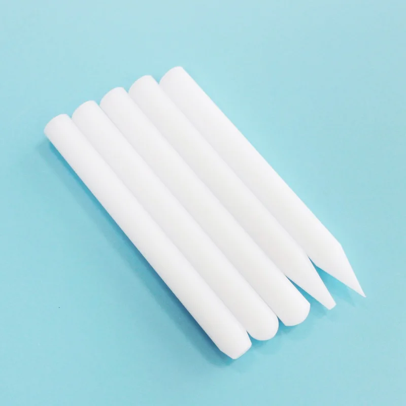 

5 pieces white nylon tapdowns long 10cm diameter 1cm with sharp dull tip car repair tools auto body paintless dent knock down