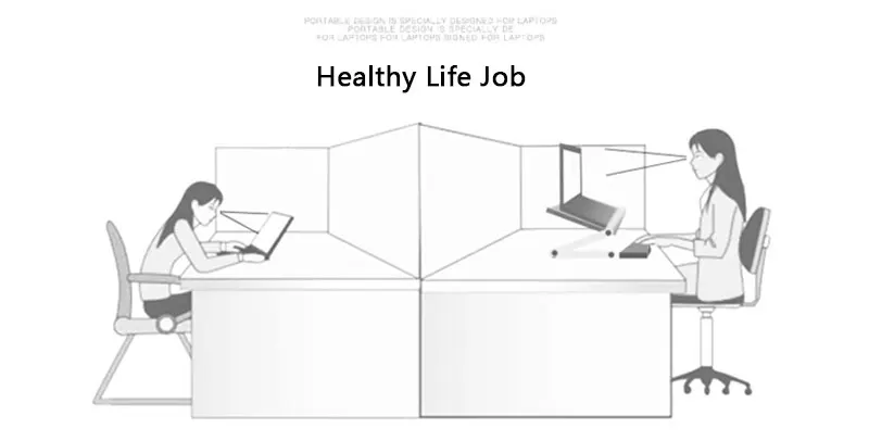 Складная портативная подставка для ноутбука, регулируемая подъемная настольная подставка для ноутбука iPad, вращающийся на 360 градусов, эргономичный стол для ноутбука, столик для кровати