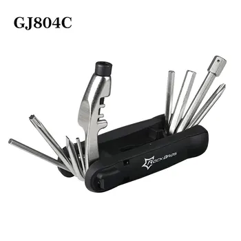 

Rockbros 16 in 1 Bike Tools Multi Repair Tool Chain Cutter Spoke Hex MTB Wrench Multifuntion Cycling Kit Mountain Bike Tools