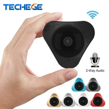 Techege 960P 3D VR WIFI Smart Camera 360 Degree Panoramic IP Camera 1.3MP FIsheye Wireless camera w TF Card Slot IR 10M Yoosee