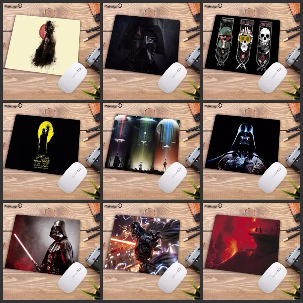 

22X18CM Promotion Russia darth Vader star wars Vintage High Speed Mousepad Gaming Mouse Pad Mouse Mat Keyboard Pad