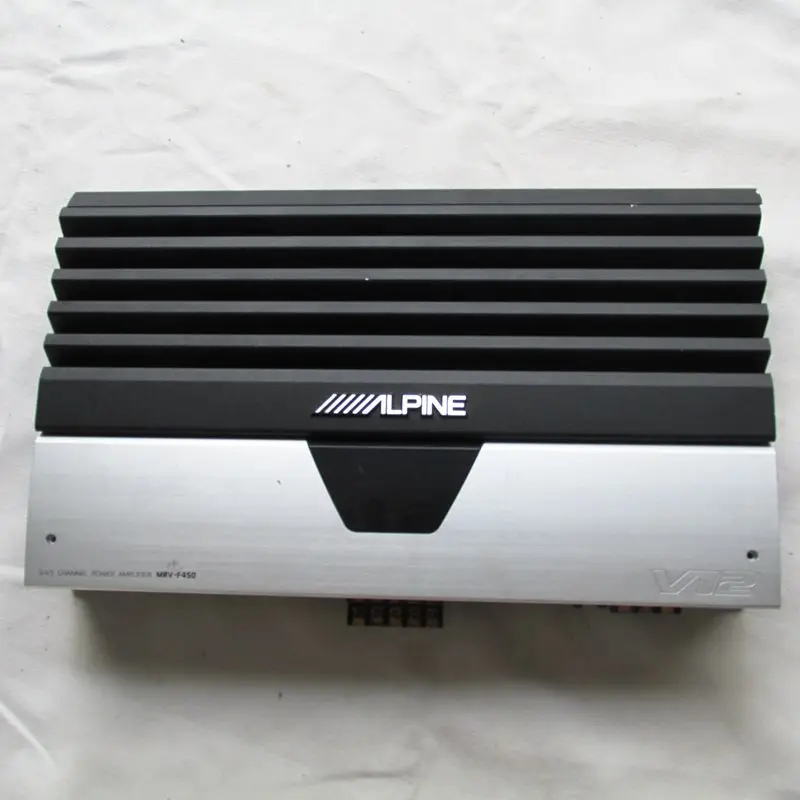 Original second hand alpine 5 4.1 encoding audio car audio amplifier mrv f450 amplifier second