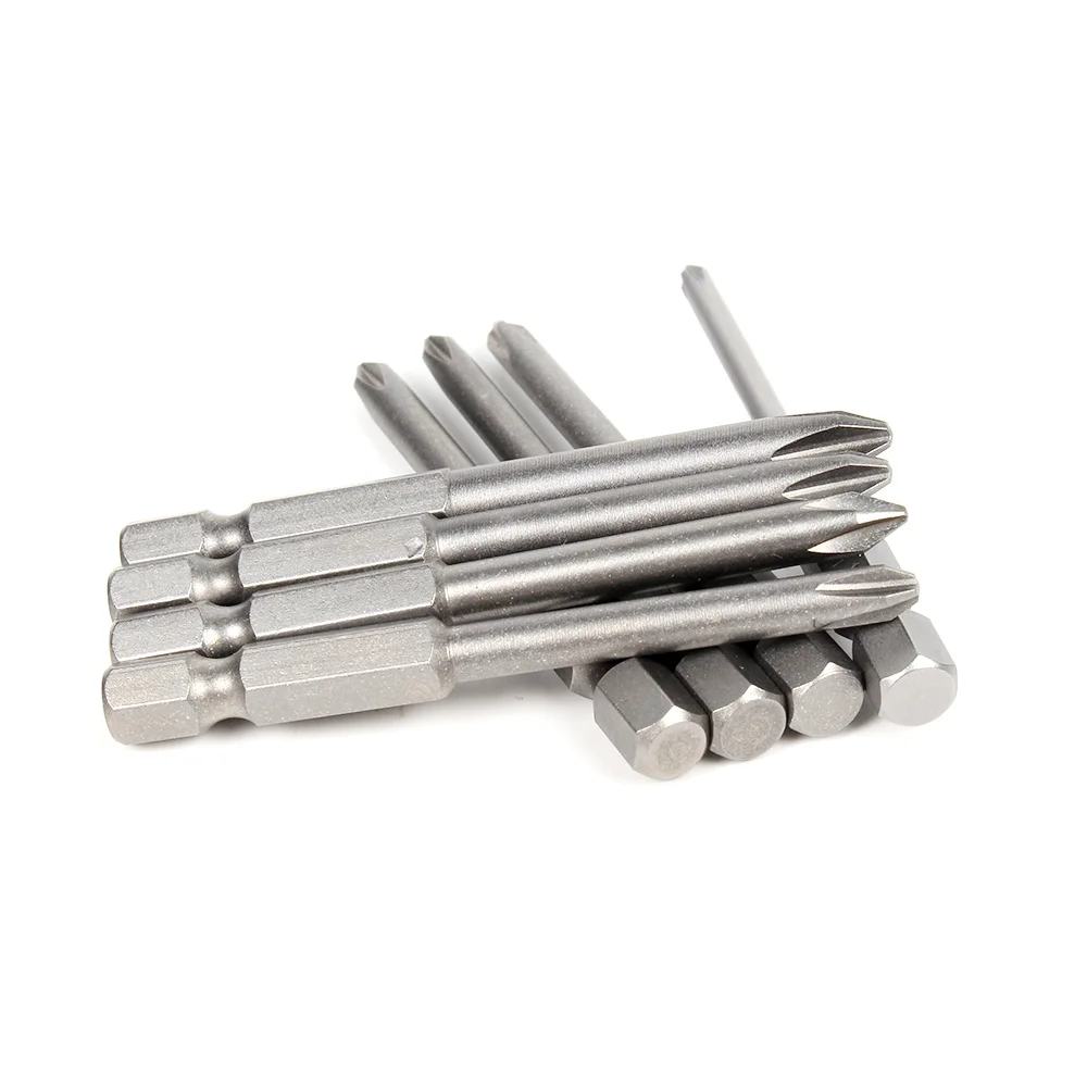 

8pcs 65mm Magnetic Long Hex Torx Head Drill Screwdriver Set For Cross Phillips Head Screwdriver Bits Electric Screw Driver