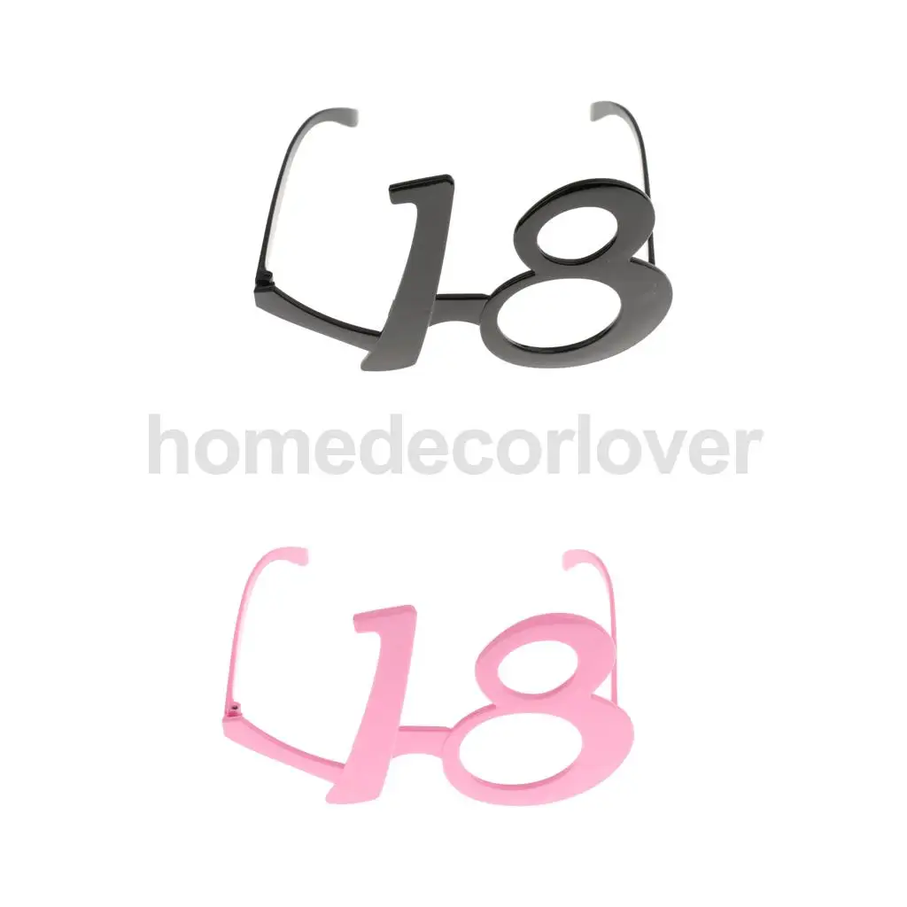 18th Birthday Novelty Fun Party Sunglasses Birthday Theme Glassesin