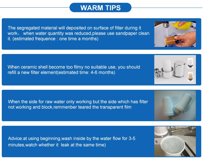Remove Water Filter Contaminants 
