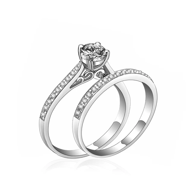 KISSWIFE Fascino D'argento Dei Monili delle Donne Anello di Cristallo Monili di KISSWIFE Fascino D'argento Dei Monili delle Donne Anello di Cristallo Monili di