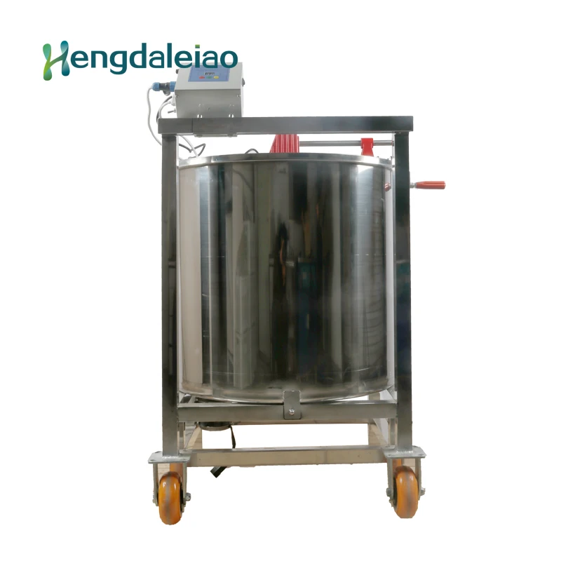 

Beekeeping Equipment/Tools Stainless Steel 6 frames Manual-electric Honey Extractor/Bee Centrifuge Machine with Pulley Block