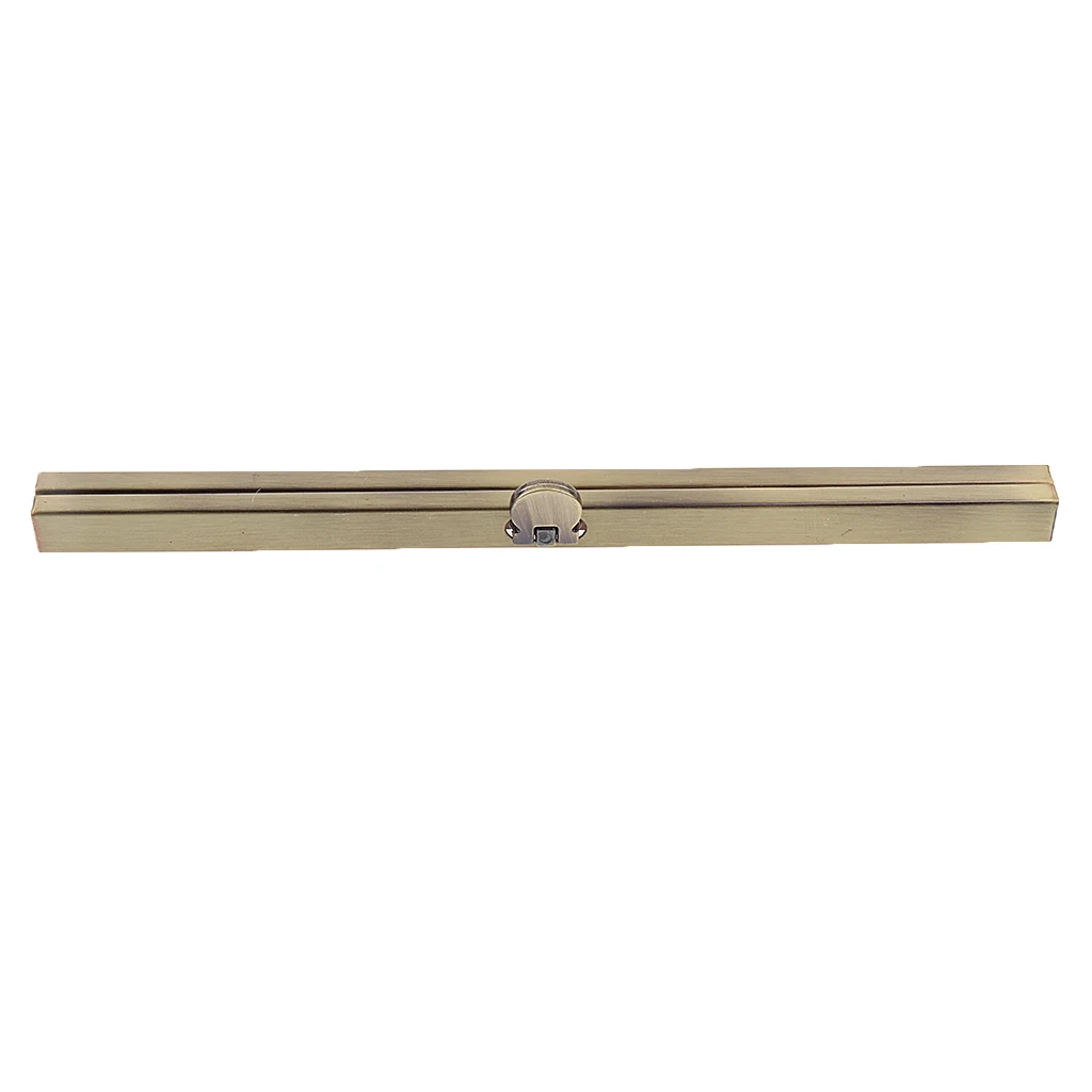 15 Sets Purse Wallet Frame Bar Edge Strip Clasp 19cm Metal Openable Edge Replacements