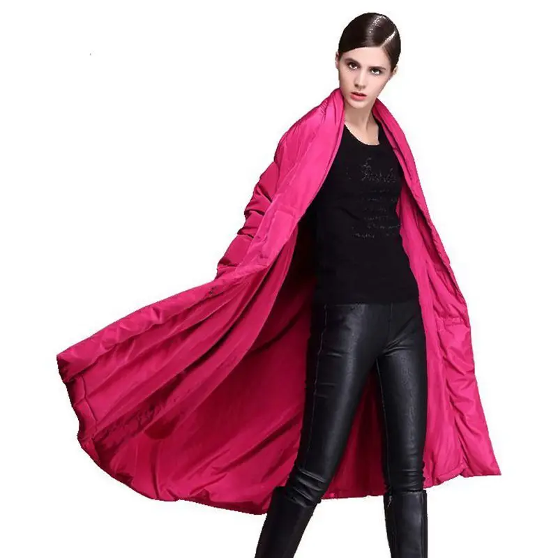 Le Type 889 Longues Bas Veste Manteau Chaud Doudoune rose Black Longue Manches Nouvelle Vers 2018 Hiver Femmes À De wgXqFOxp