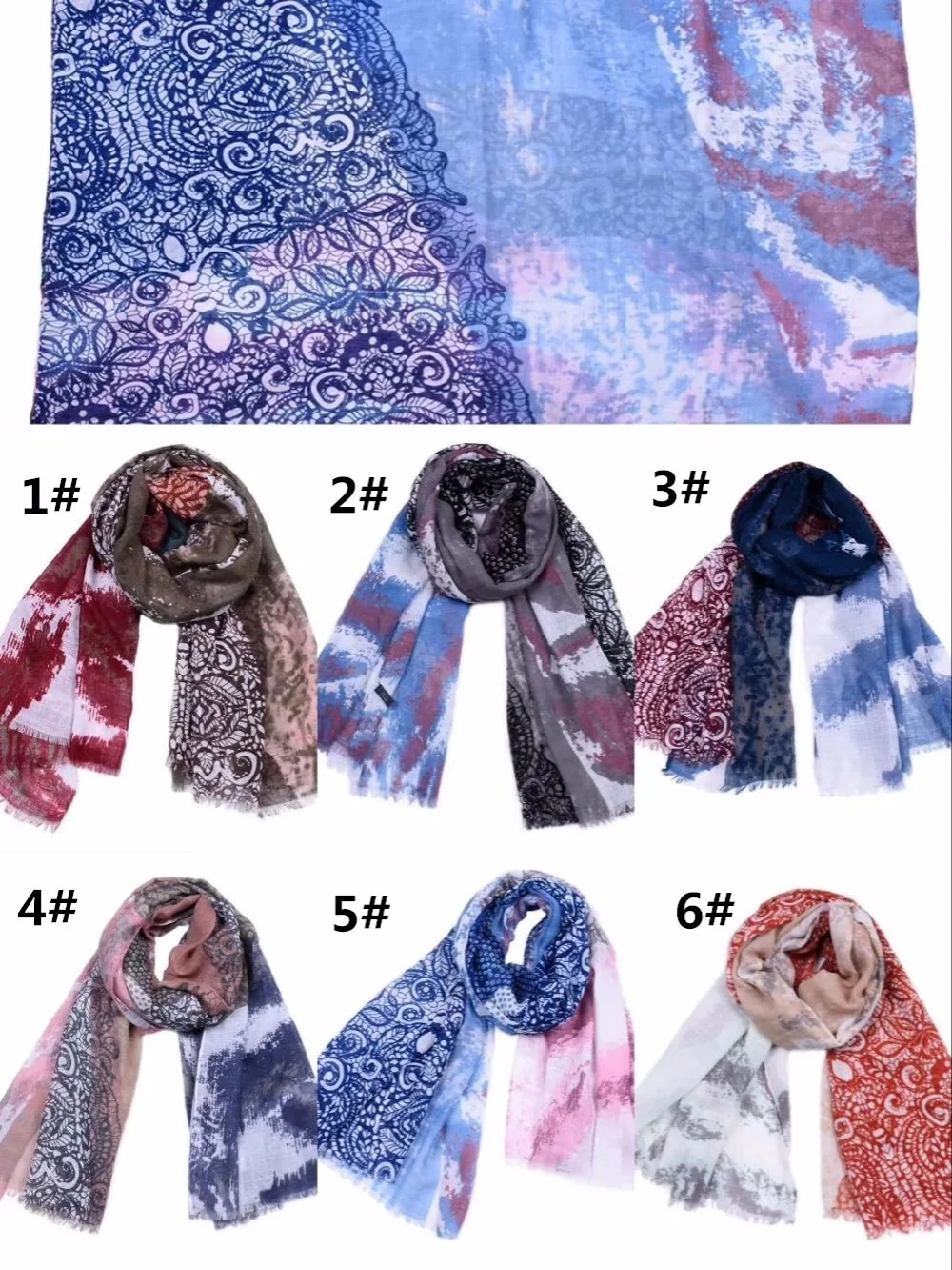 Большие размеры Женщины шарф длинный платок мусульманин хлопок хиджаб красивый шарф печати