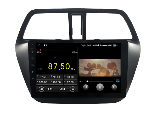 Sale Deluxe Edition Car Android 9.0 Player for Suzuki S Cross SX4 stereo Car Tablets 4G Lite sim card Bluetooth GPS Radio Head Unit 1