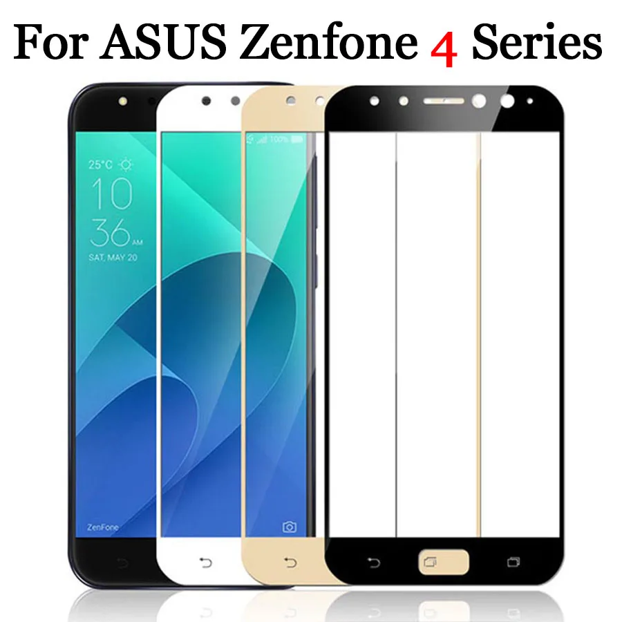Стекло для Asus Zenfone 4 Max ZC520KL ZC554KL Selfie ZD553KL защитная пленка закаленное стекло полное