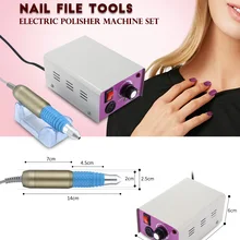 Электрическая для маникюра ногтей инструменты для педикюра файлы полировщик шлифовальный остекление оборудование набор, резьба, гравировка, маршрутизация, шлифовка, Санди