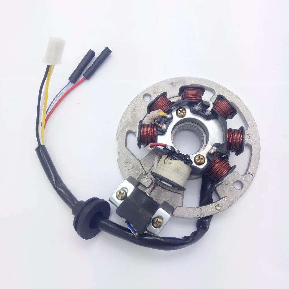 New Stator Assembly for 50cc 2-stroke Minarelli 1PE40QMB Jog engines 7-COIL | Автомобили и мотоциклы