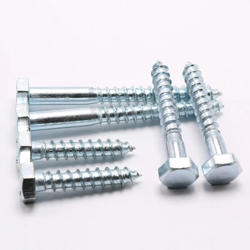 10PCS Self Tapping Screws, Hexagon Socket, Self Tapping Screws M12*40