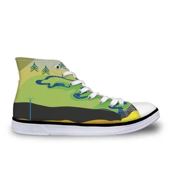 

Men Casual Canvas Shoes High Top Men's Flats Breathable Lace Up Teen Boys Walking Shoes For Student Zapatos Hombre