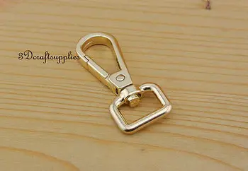 

Lobster Clasps Clips Claw purse hooks Swivel snap hook gold 12 mm 8pcs AC73