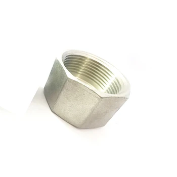 

1-1/4" BSP Female Thread 304 Stainless Steel Pipe Fitting Hex Head Socket Plug End Cap For Water Oil Air