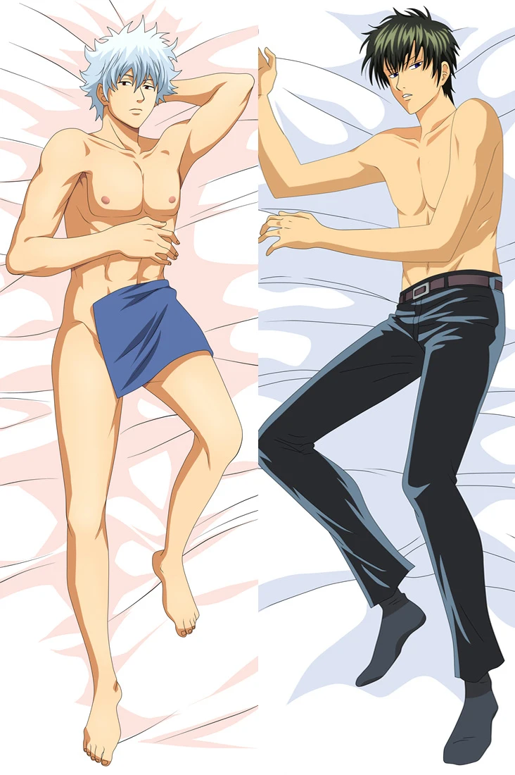 2018 July Anime GINTAMA персонажи Sakata Gintoki & Kagura Dakimakura наволочка обнимающая Подушка