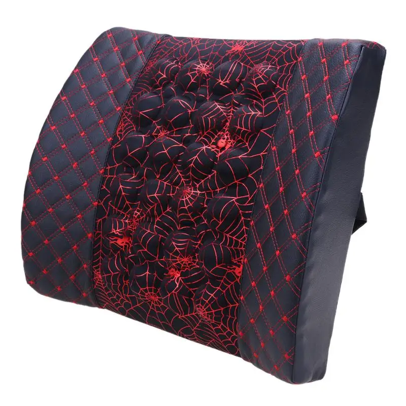 1Pcs 12V Electric car auto Massage Waist Seat Support Massage Lumbar Support Car Interior Backrest High
