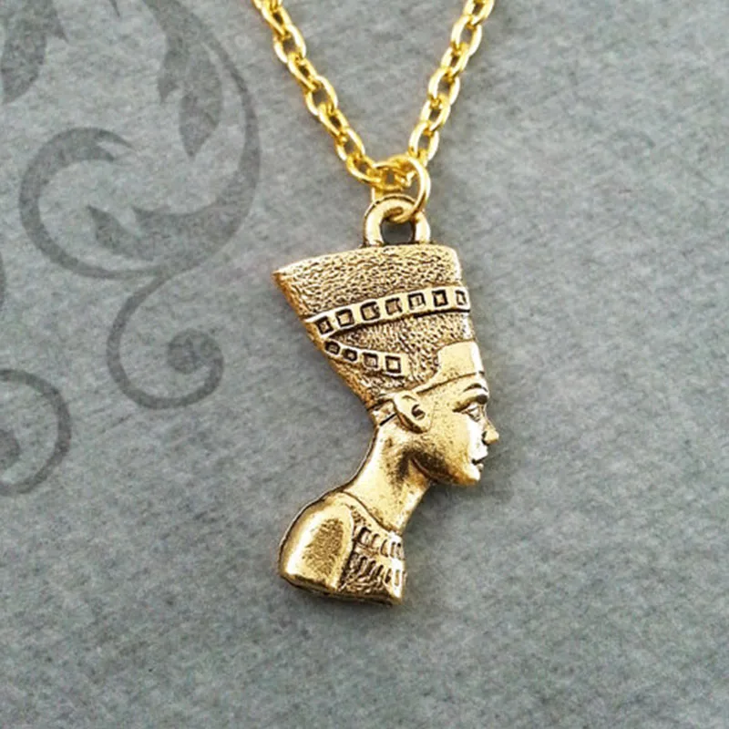 Купить новая цепочка с подвеской фараона eqyptian «нефертити» великая