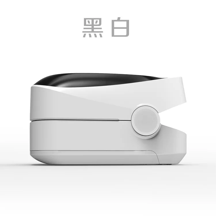 Kiuzou цифровой Пальчиковый Пульсоксиметр крови кислородом палец SPO2 PR Oximetro заботы о здоровье с 8 часов в режиме монитор наблюдения за сном - Цвет: White