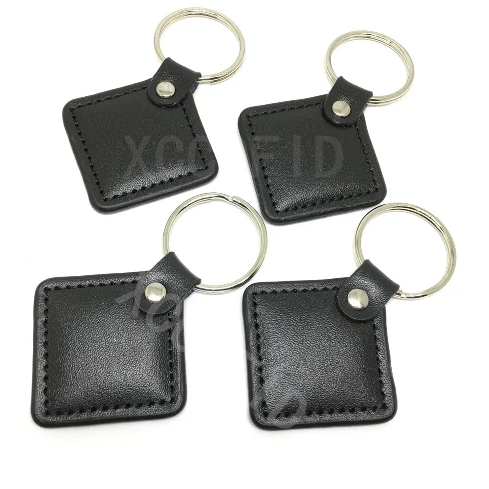 125 кГц перезаписываемый T5577 T5557 T5567 кожаный RFID ID Token Tag совместимый с EM4100 4200 копир/дубликат/Клон Резервное копирование