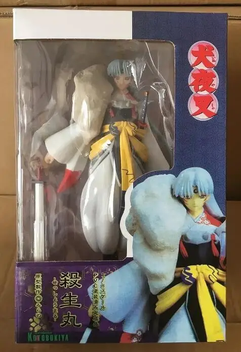 Аниме Inuyasha Sesshoumaru фигурка 1/8 Масштаб Окрашенные фигуры первый вер. Игрушка из ПВХ
