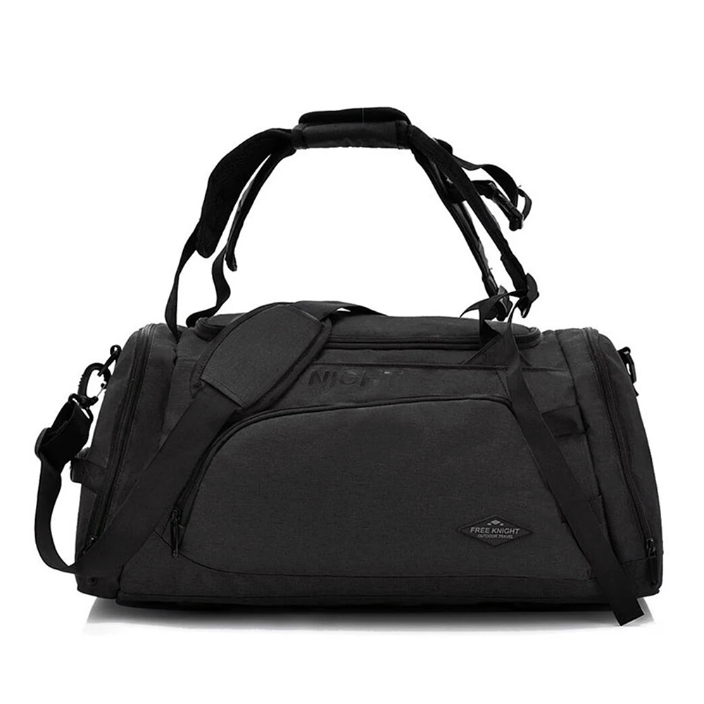 

Free Knight Men Women Gym Bag with Shoes Pack Duffel Travel Bag Tote Fitness Yoga Training Bags Outdoor Sports Backpack Handbag