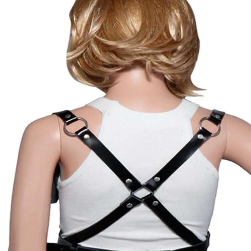 Fashion Punk Harajuku O-Ring Body Garters Faux Leather Bondage Garters Waist Belt Straps Suspenders Belt Fashion Punk Harajuku O-Ring Body Garters Faux Leather Bondage Garters Waist Belt Straps Suspenders Belt