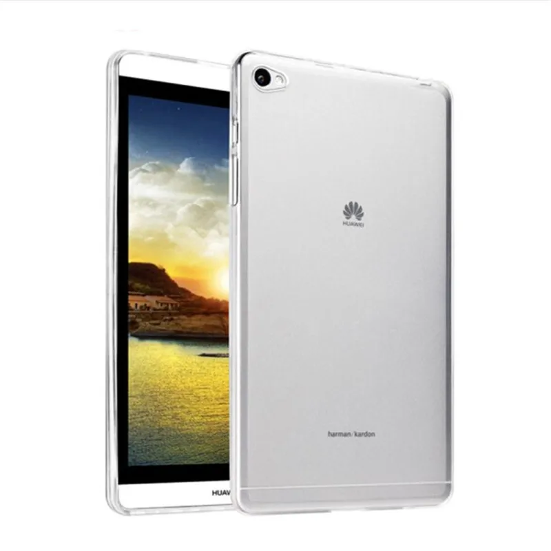 Ультратонкий силиконовый чехол с защитой от падений для Huawei MediaPad M3 8 4 дюйма