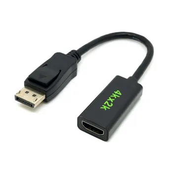 

10pcs/lot CY Standard DisplayPort DP to HDMI 1 4 Adapter with Audio Support 3D for ATI Black