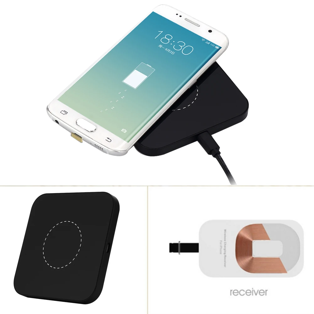 Беспроводное зарядное устройство Antye Qi для iPhone 6/6 S/6 Plus/6 S Plus включая Беспроводную