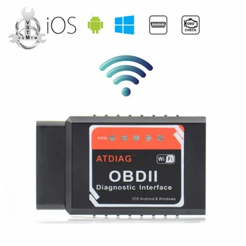 

Real PIC18F25K80 Super Mini ELM327 Wifi V1.5 OBD2 OBDII Code Reader ELM 327 Wifi for Android/IOS Work Diesel Free Shipping