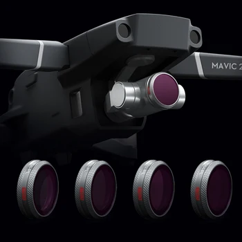 

PGYTECH Mavic 2 Zoom ND-PL(8 16 32 64) or ND(8 16 32 64) 4pcs set Lens Filter Kit for DJI Mavic 2 Zoom Drone Accessories
