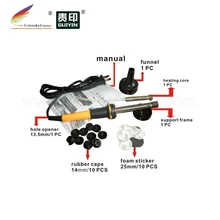 RTT-13.5BK) отверстие бурильщика экскаватора и пены стикер Заглушка Крышка для hp для samsung для canon тонер картридж заправка набор инструментов
