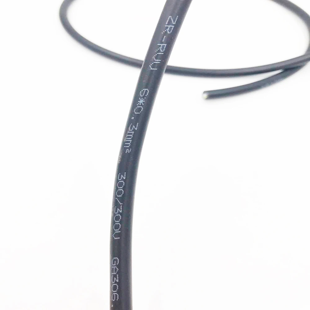 Мощность кабель 6 ядро 1 m/3m провода шнур питания для монитора круглый RVV6X0.3/0,5/0,75/1,0/1,5/2,5/4,0/6,0 квадратный соединительная линия