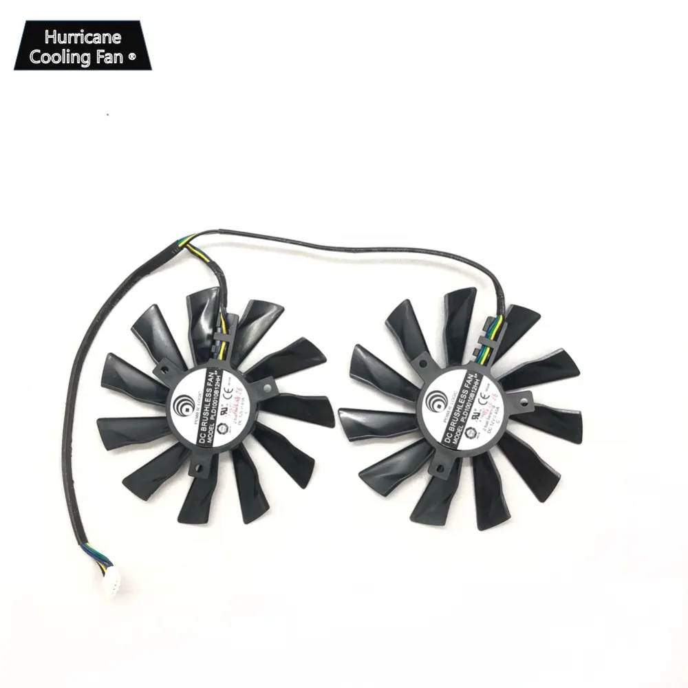 Comprar Nuevo PLD10010S12HH 95mm 4Pin tarjeta gráfica ventilador de refrigeración para MSI GTX 780Ti 780 760 750Ti R9 290X 290 280X 280 270X de refrigerador