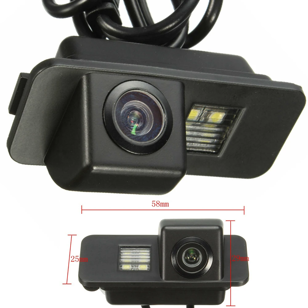 Для FORD MONDEO FIESTA FOCUS S-Max Kuga водонепроницаемая CCD цветная камера заднего вида для парковки ночного видения Mayitr