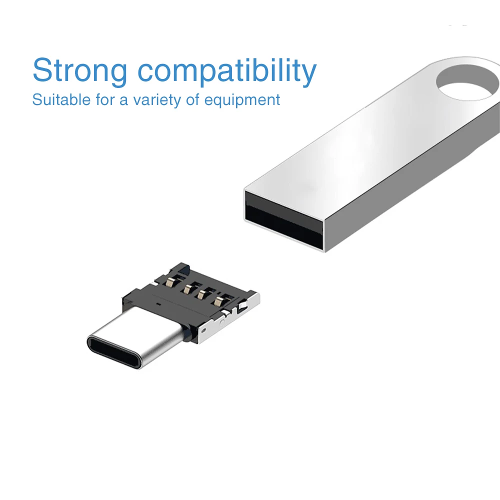 

OTG USB3.1 Type-C to USB Type-A Phone Adapter Converter Connector For iPhone Samsung Huawei Nokia iPad Type-C Port Phone tablet