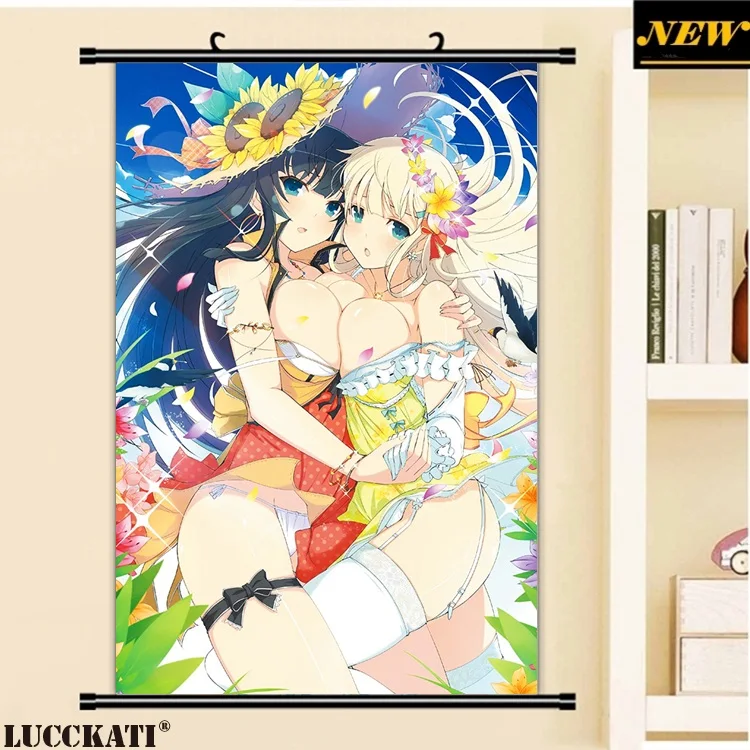 

40X60CM Senran Kagura Burst Series Games sexy loli cameltoe cartoon anime wall picture wallpaper poster scroll canvas painting