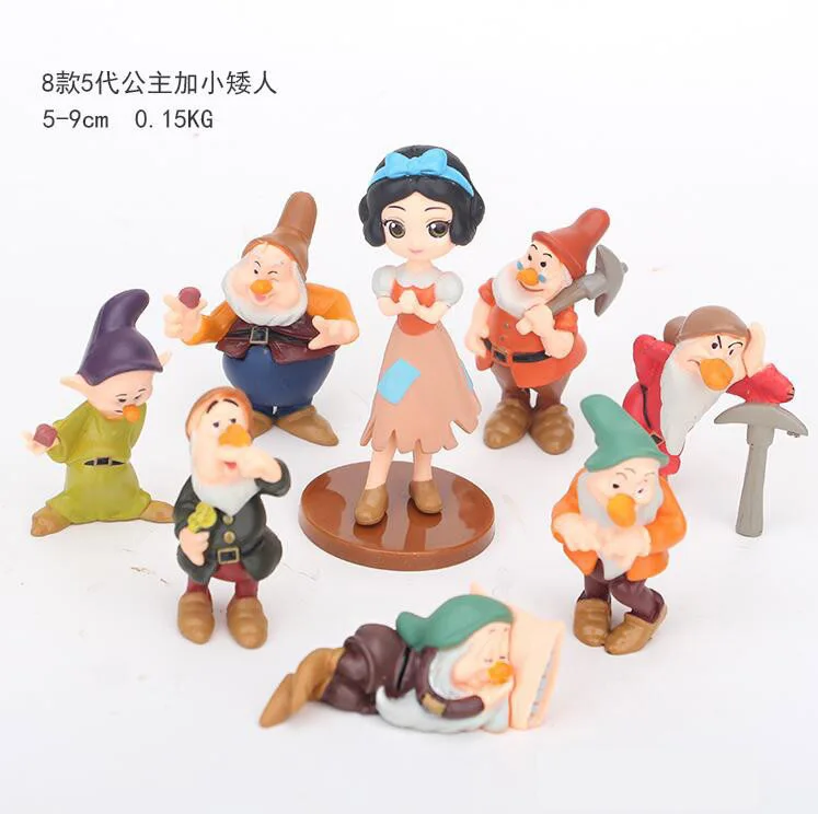 Snow white and Seven Dwarfs PVC Action Figure  (1)