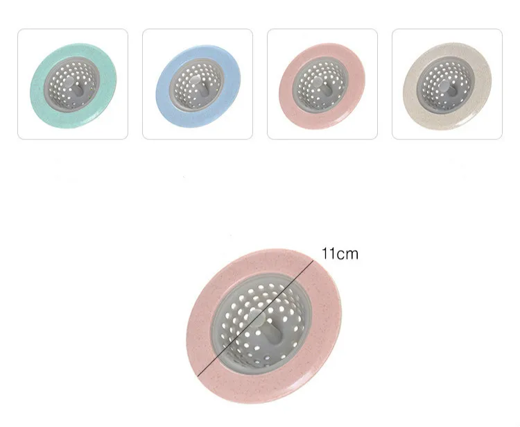 Кухонная силиконовая раковина для сбора стопор для ванной пол Штепсель Фильтр Сливной канализационный фильтр для волос кухонные аксессуары гаджеты