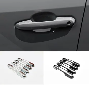 

CHROME EXTERIOR DOOR HANDLE GARNISH COVERS FOR TOYOTA RAV4 XA50 2019 2020 ACCESSORIES CAR STYLING